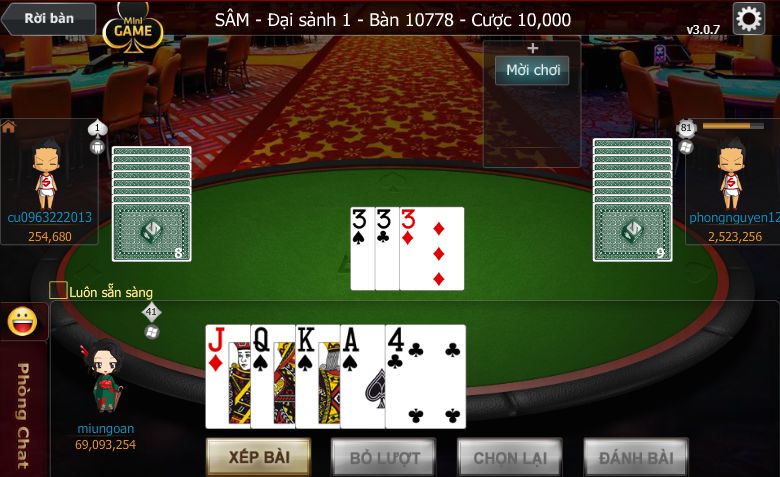 Cách chơi sâm lốc